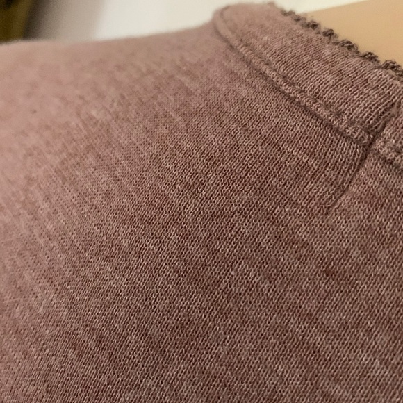 Vtg 80's 90's Jeffrey Rogers cap slv fit flare scoop neck maxi t-shirt dress M - Picture 14 of 16